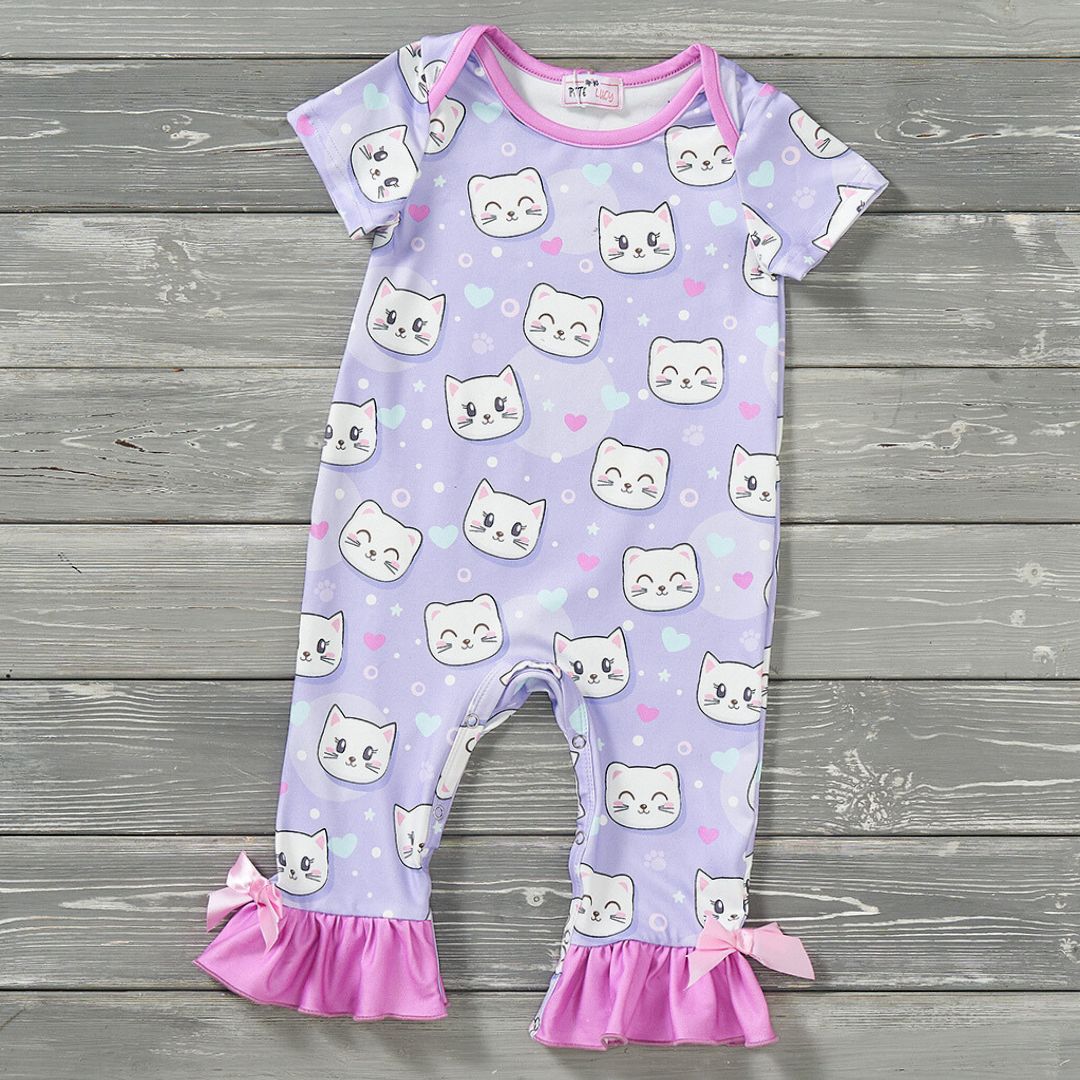 Cats Meow Romper