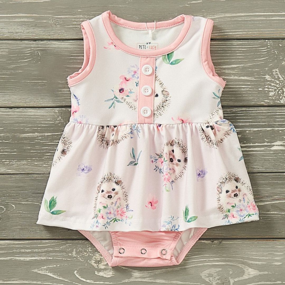 Hedgehog Haven Romper